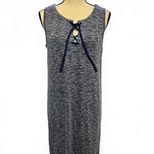 Blue/White Cotton Dress